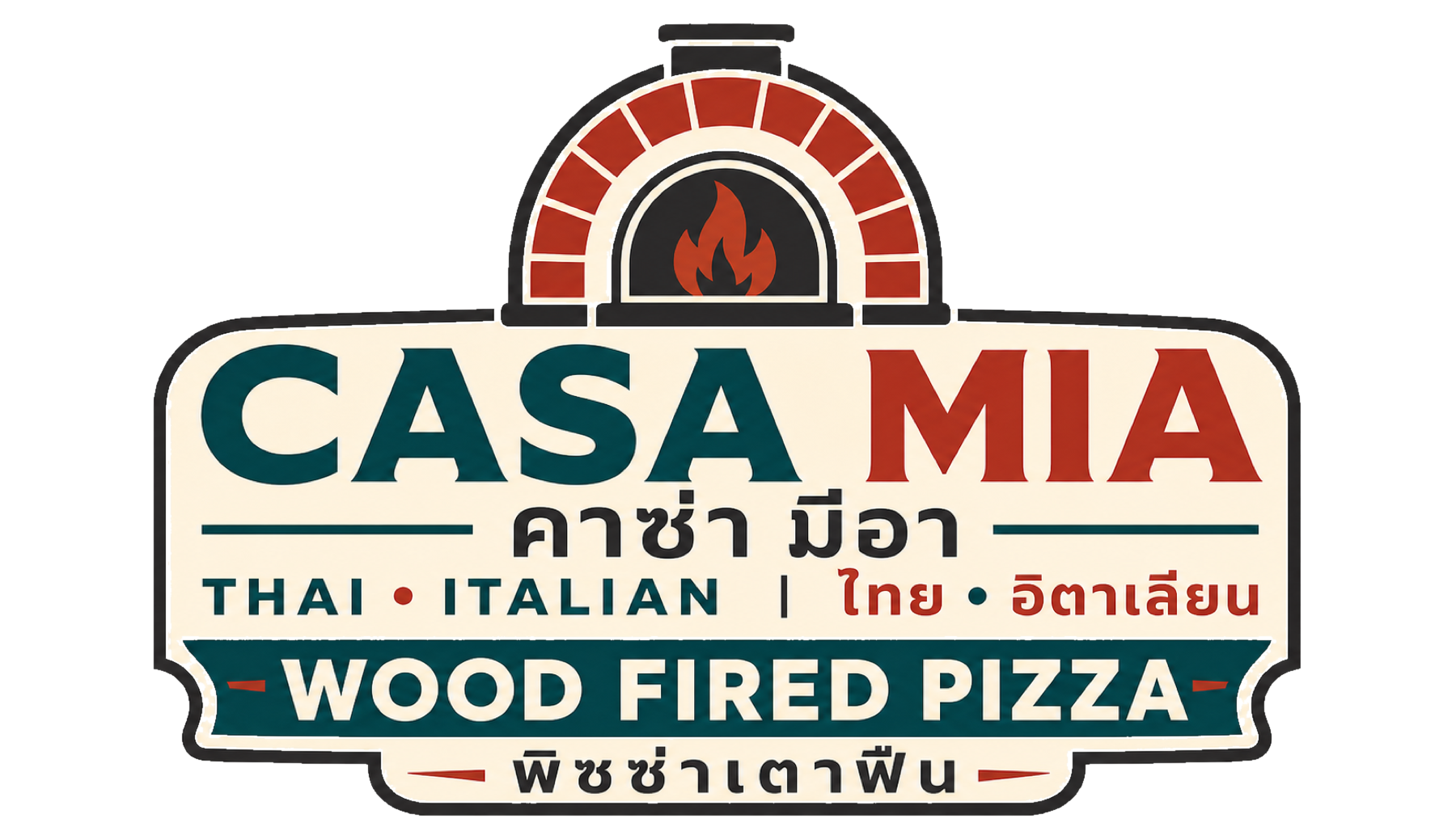 Casa Mia Thai Italian Wood Fired Pizza